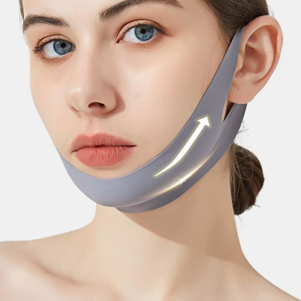 Ansiktsformande mask med öronbygel