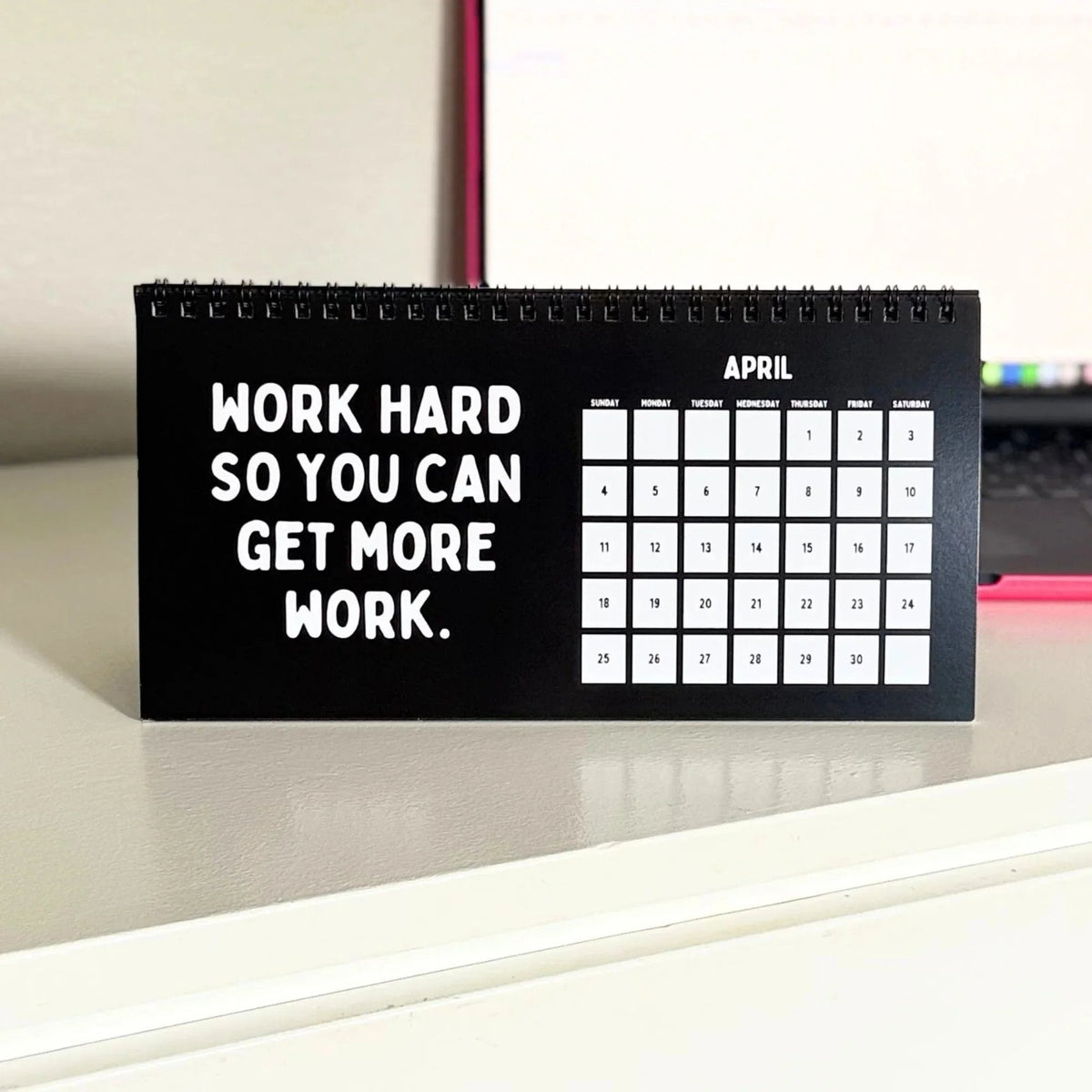 2027 saker jag vill säga på jobbet, men inte kan – Kalender