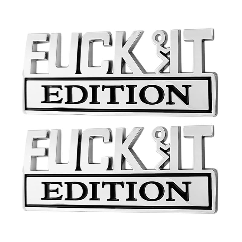 🚗💨 F*CK IT Edition-emble