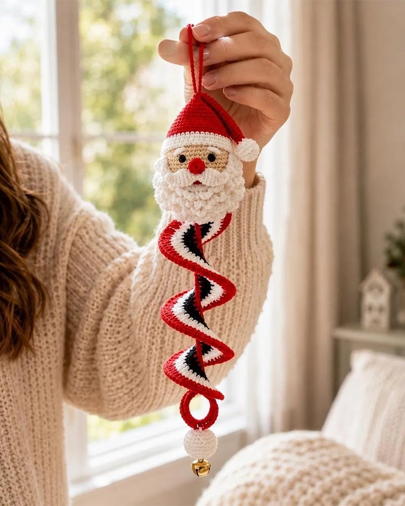 ☃️Sista dagen med 50 % rabatt – Sätt igång och virka en snögubbe i spiralform
