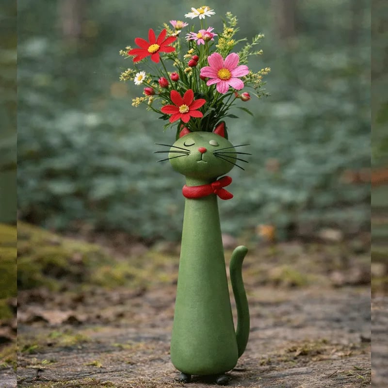 Vase med djurmotiv
