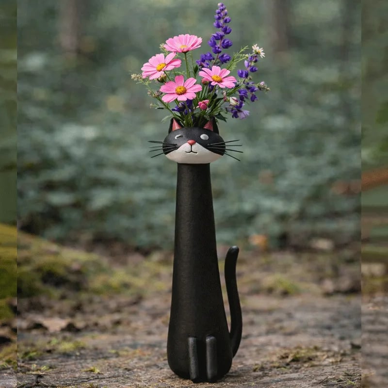 Vase med djurmotiv