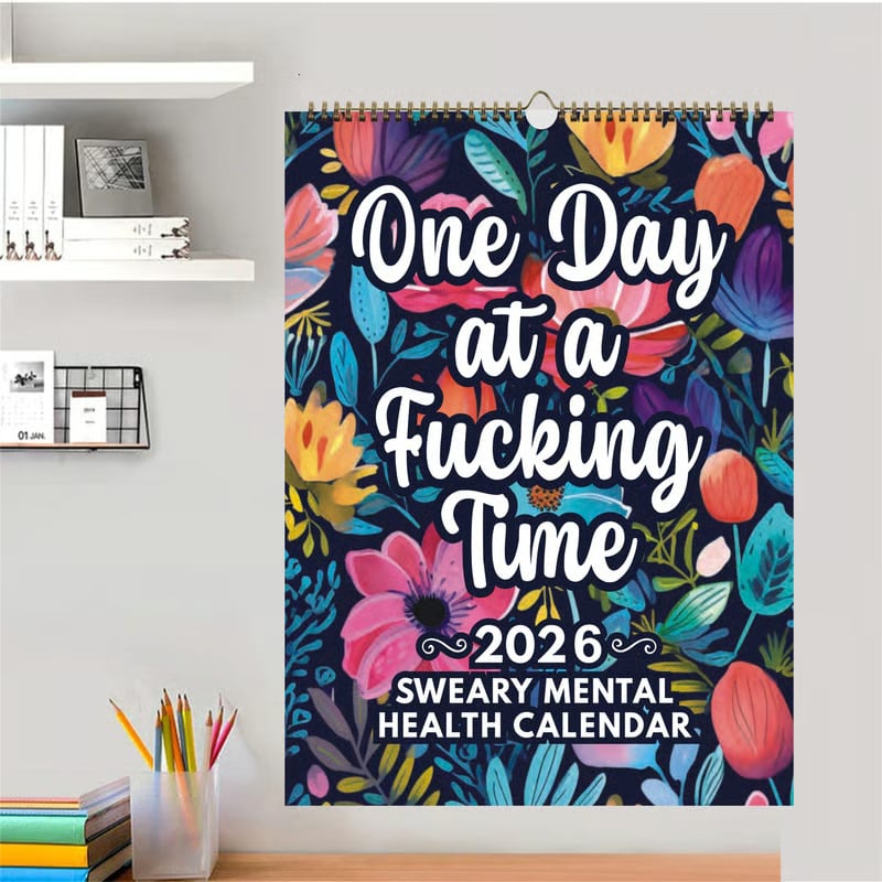 📅 Väggkalender 2027 med humor och svordoma