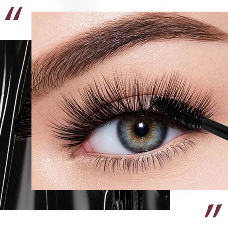 Vattenfast mascara för volym och läng