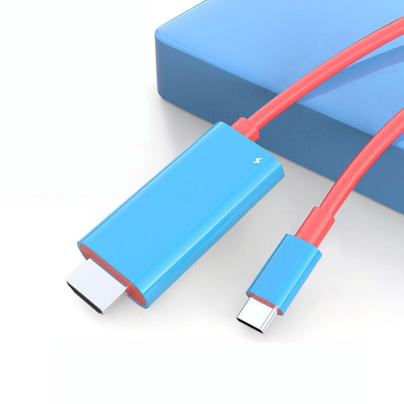 🔥50% RABATT NU! USB-C till HDMI-adapterkabel – streama, spela & ladda samtidigt – perfekt för Switch, mobil & surfplatta 📱💻📺