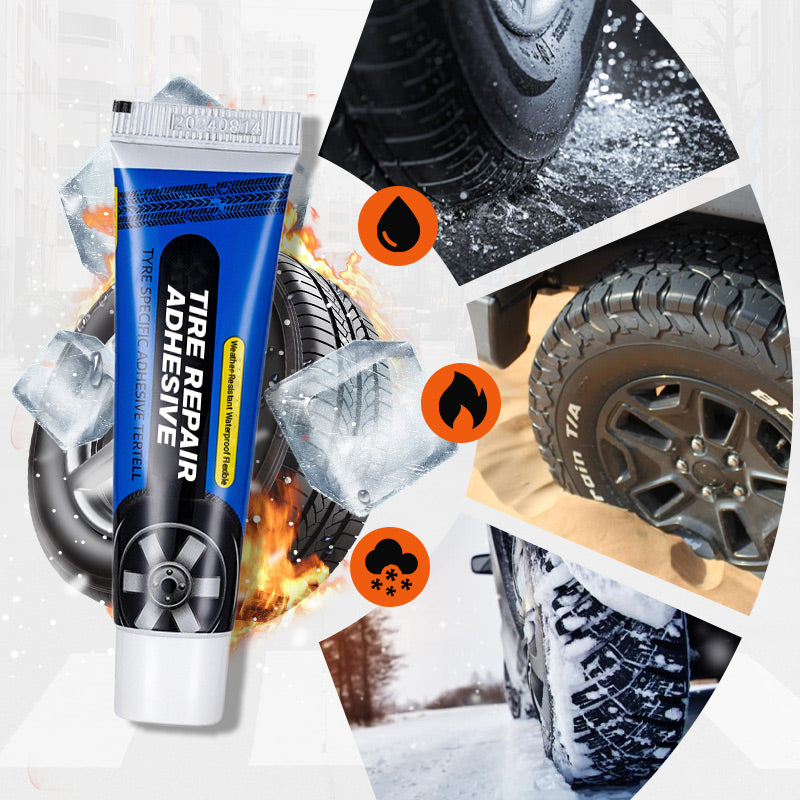 🔧🚗 Wetterbeständige, wasserfeste, flexible Reifenreparaturklebstoffe