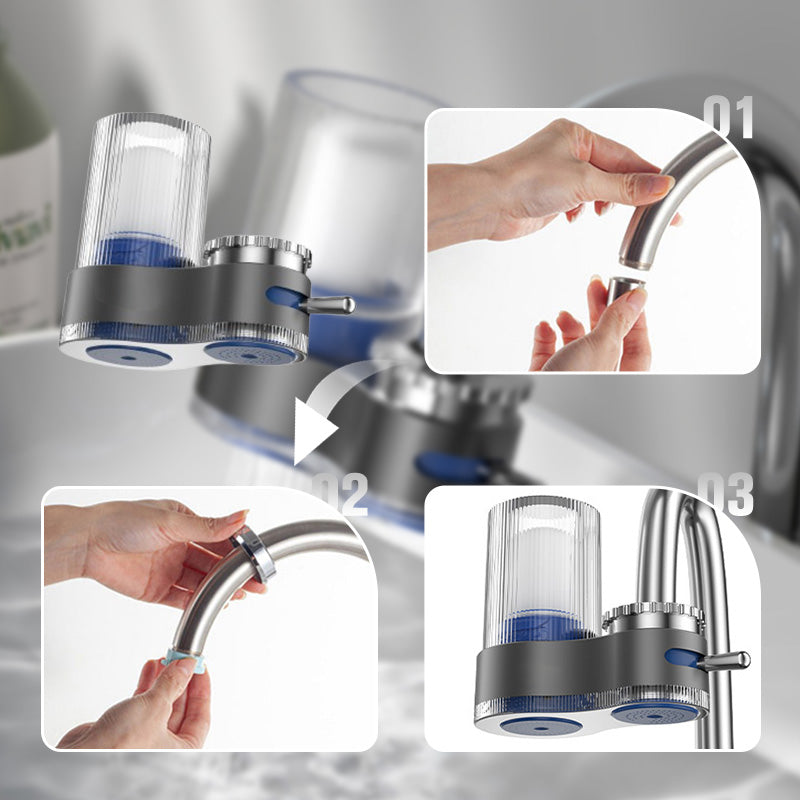 💥REA – 50 % RABATT🔥Vattenrenare för kran med adaptrar💧