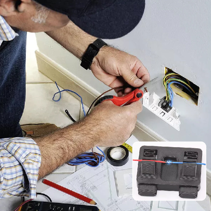 🔧 Köp 1 få 1 gratis⚡ Elektrisk trådsvetsfixtur – justerbara klämmor, värmebeständig & precisionsinriktning – för elektronik, bilreparation & DIY 💪✨