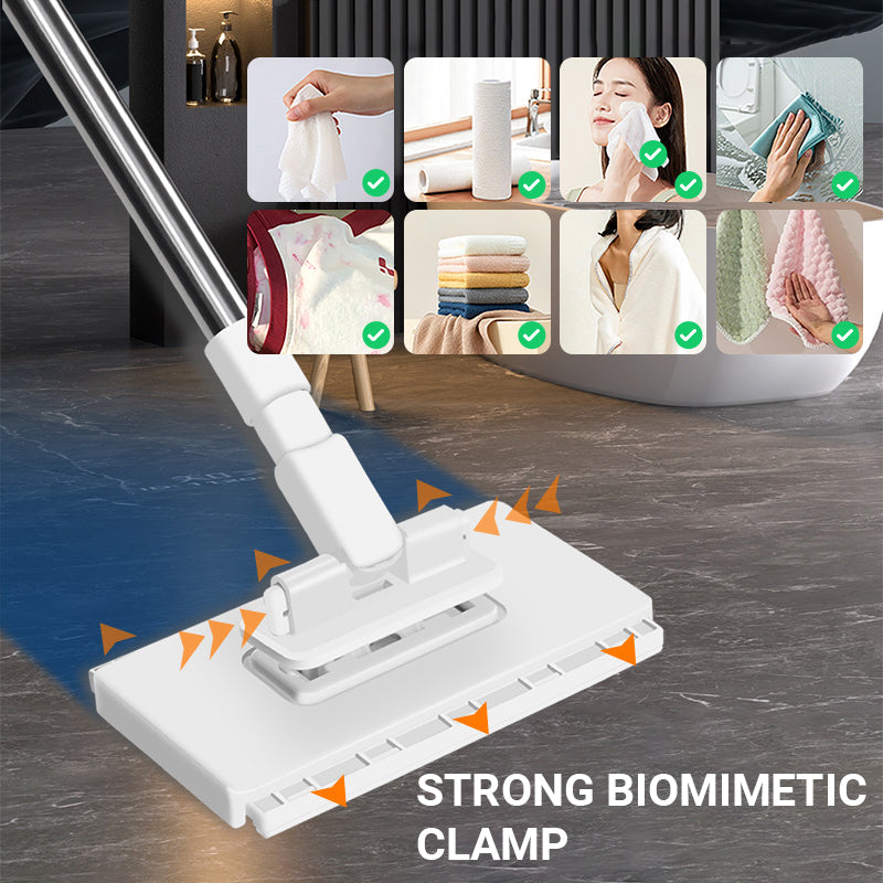 🔥 SISTA DAGEN MED REA – 50% RABATT! Engångsdammoppa med 4 återanvändbara dukar – hygienisk, praktisk & når överallt – perfekt för snabbstädning i hela hemmet 🧹✨