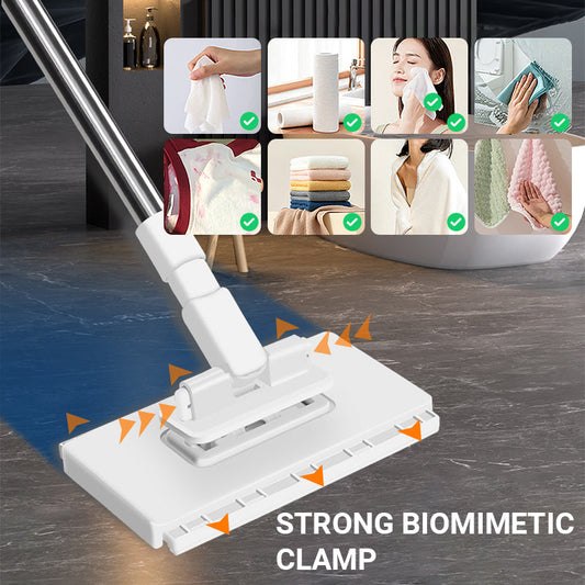 🔥 SISTA DAGEN MED REA – 50% RABATT! Engångsdammoppa med 4 återanvändbara dukar – hygienisk, praktisk & når överallt – perfekt för snabbstädning i hela hemmet 🧹✨