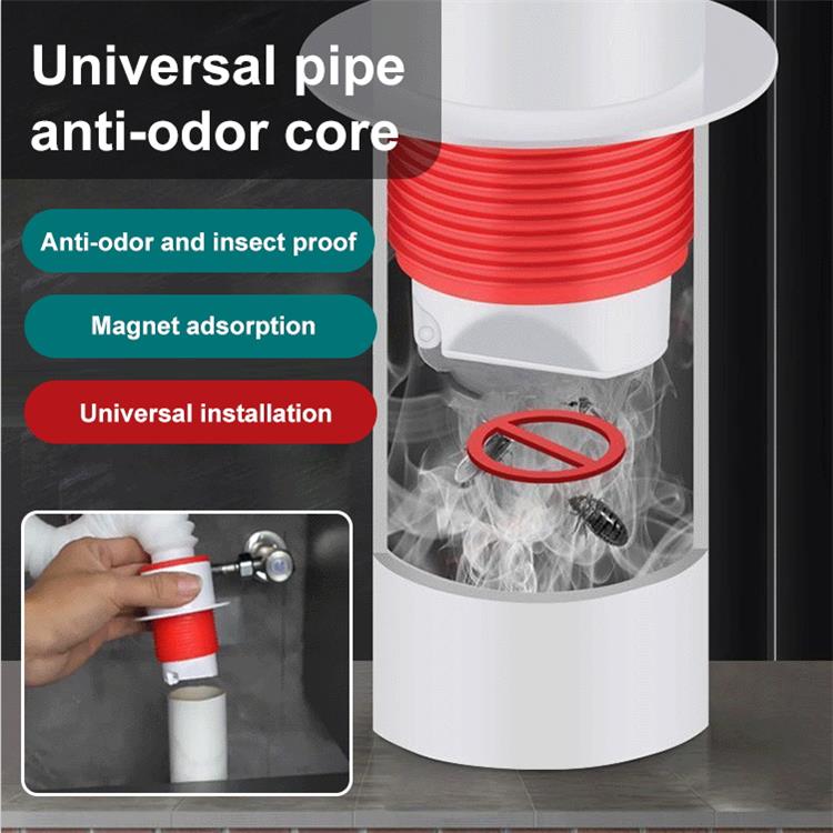💪🚫 50% RABATT NU! Avloppsrör med luktfilter – självstängande silikonmembran – blockerar avloppslukt, bakterier och skadedjur – passar badrum, kök, handfat och dusch 🚰✨