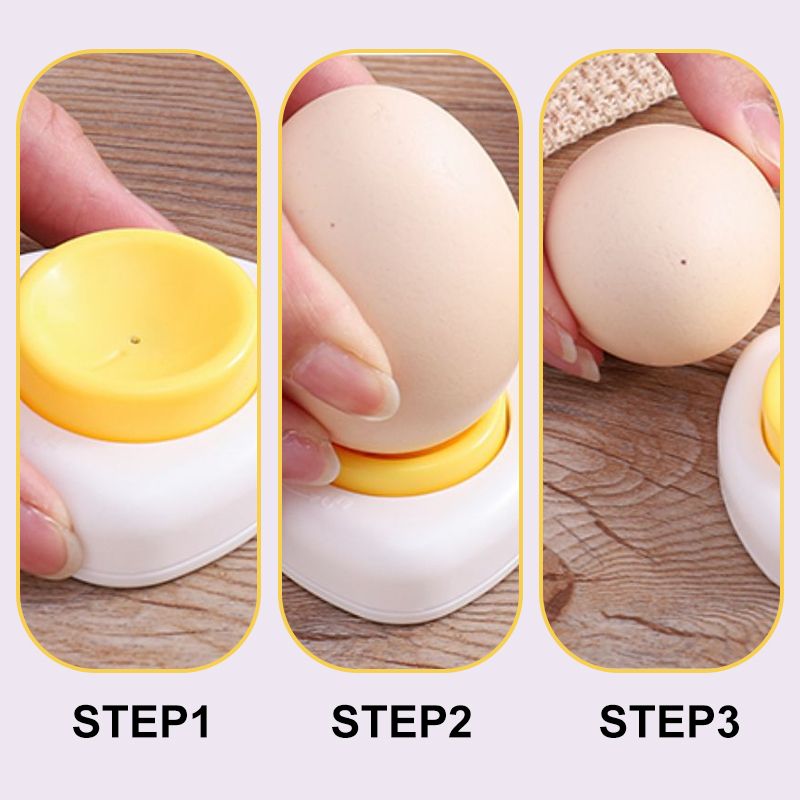 🔥 Köp 1, få 1 gratis!🥚Äggstickare med säkerhetslås – hjälpmedel för kokta ägg