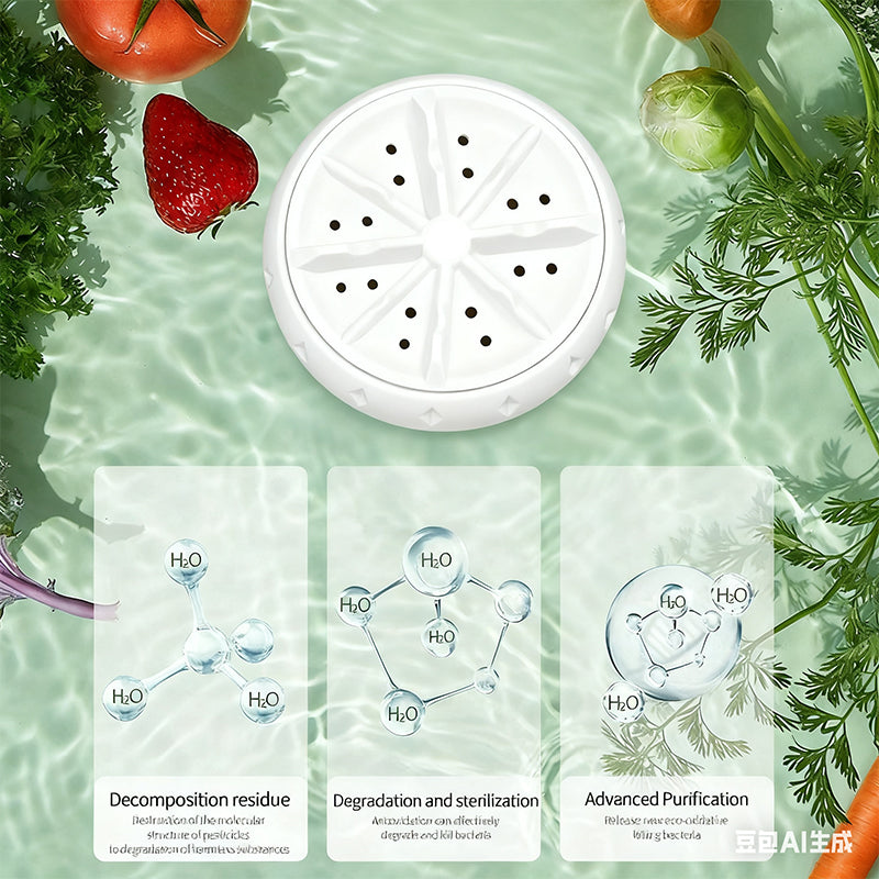 🍉🥬 Effektiv centrifug för enkel rengöring av frukt & grön