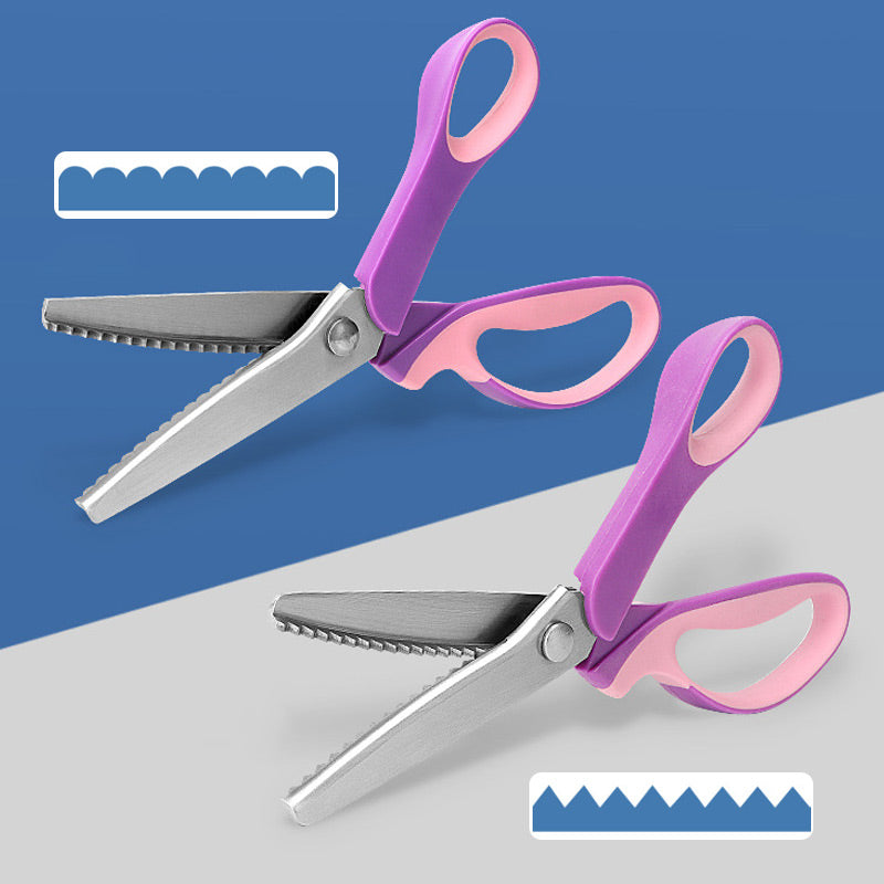 ✂️Mångsidiga tandade saxa