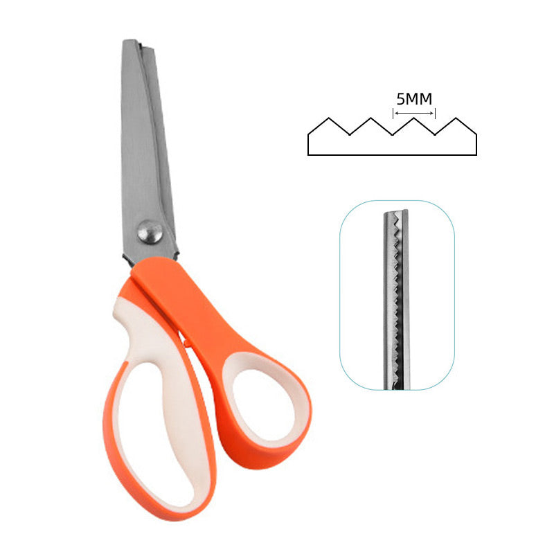 ✂️Mångsidiga tandade saxa
