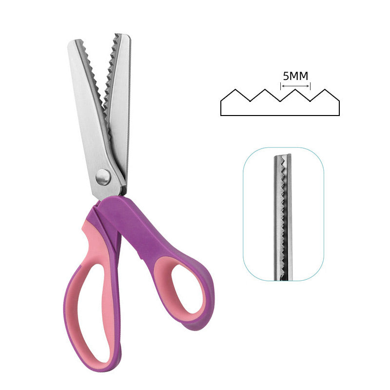 ✂️Mångsidiga tandade saxa