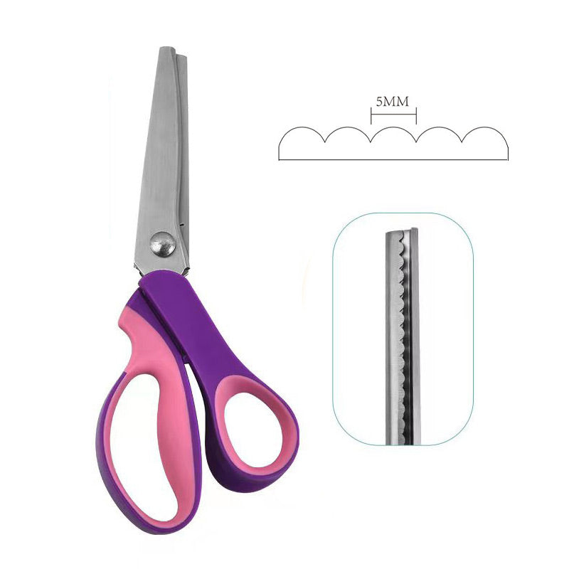 ✂️Mångsidiga tandade saxa