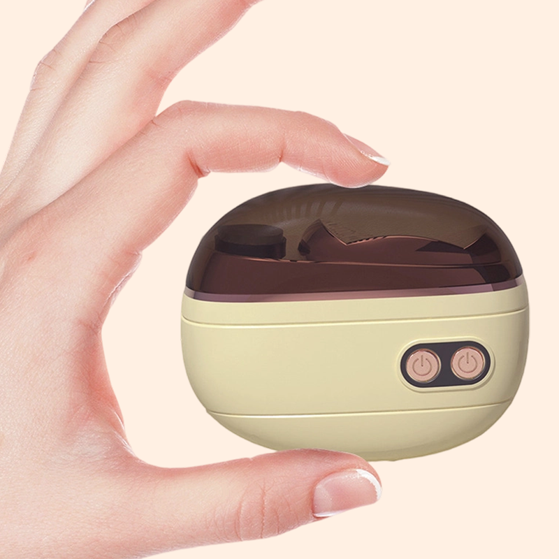 🌟2-i-1 säker elektrisk nagelklippar