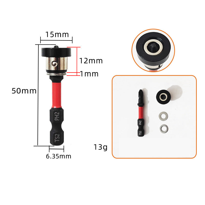 Skruvmejselbits-set med justerbart djupstopp – PH