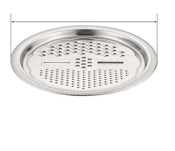 🥣 50% RABATT NU! Multifunktionell behållare i rostfritt stål från Tyskland – 3‑delat set – perfekt för siktning, rivning & förvaring – livsmedelsklassat 201 rostfritt stål 🍽️✨