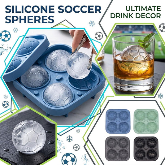 📢 2+1 GRATIS DEAL📢  Silikonisform i Fotbollsform ⚽🍻 Fira VM och skåla med glädje!!🍻