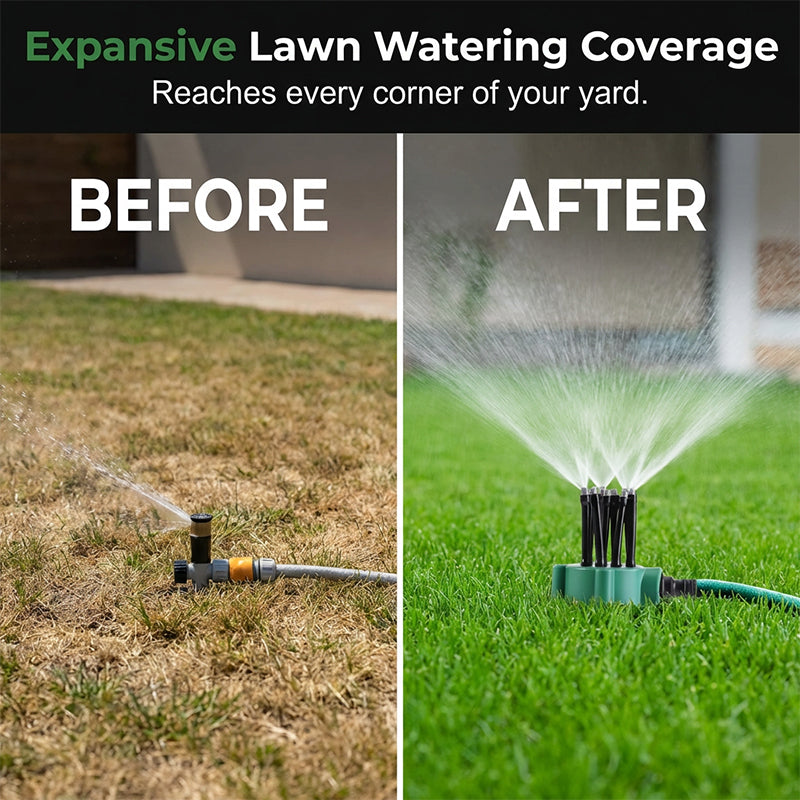 Sprinkler för precisionsbevattning med 360° täckning  Köp 2  få 1 GRATIS – du får 3!