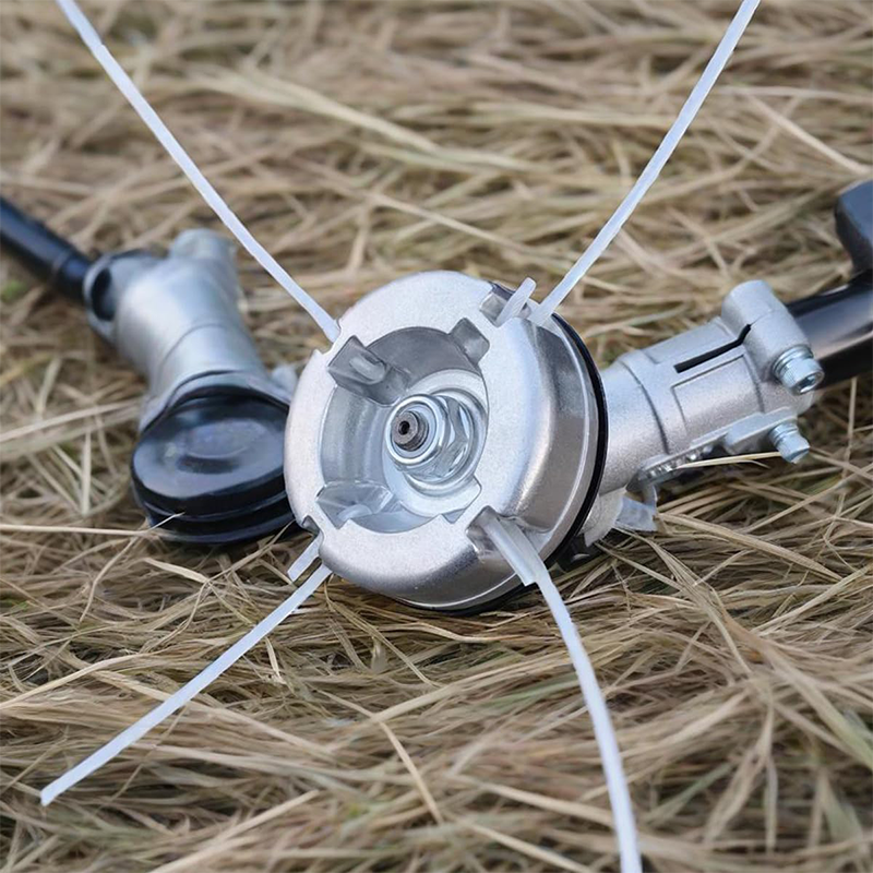 ⚙️ 50 % RABATT JUST NU! 🌿 Trimmerhuvud i aluminium – 4-tråds klippning och universell passform – tålig och enkel trådbyte