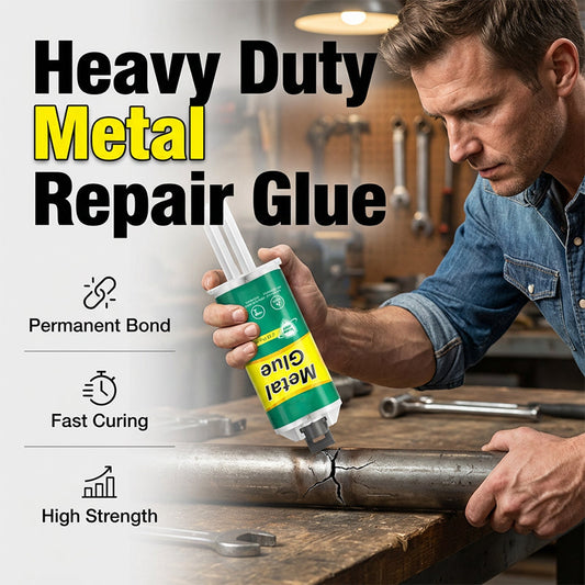 🔥Köp 2, få 1 gratis🎁Höghållfast AB-lim för metallreparatione