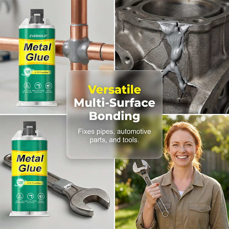 🔥Köp 2, få 1 gratis🎁Höghållfast AB-lim för metallreparatione