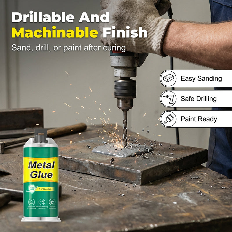🔥Köp 2, få 1 gratis🎁Höghållfast AB-lim för metallreparatione