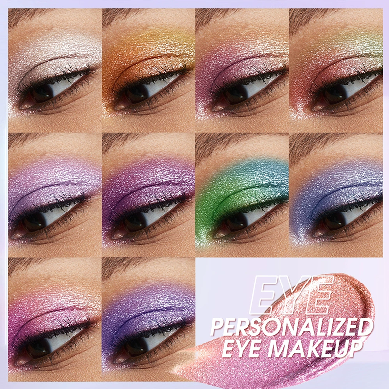Glitter & Glow-set med flytande ögonskugg