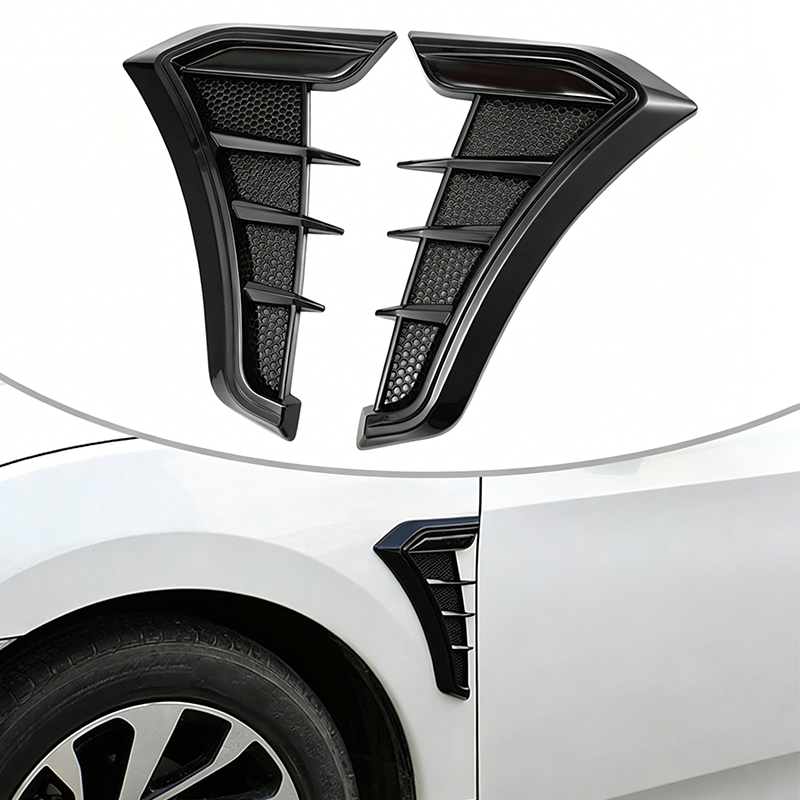 🏎️ 50 % RABATT NU!🔥 Ventilationsdekaler för bilens sidokofångare – Sportig design & skydd mot repor – Universell dekorlist i TPU
