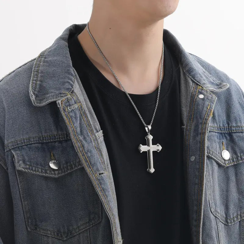 ✝️ Korshalsband med ”Fader vår” – Unise