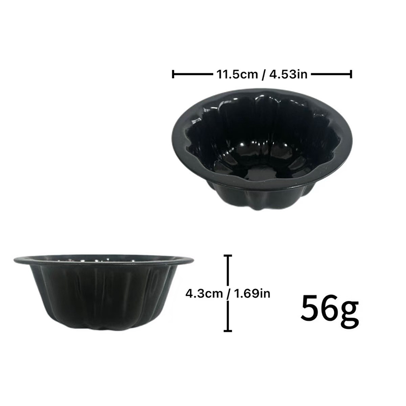 🥳REA! Mini-kakform i kolstål i form av en pumpa