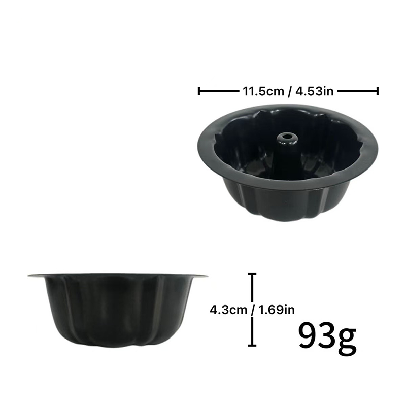 🥳REA! Mini-kakform i kolstål i form av en pumpa