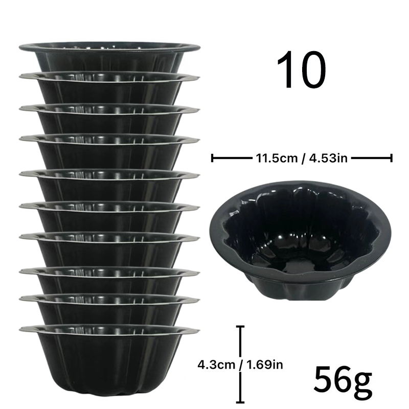 🥳REA! Mini-kakform i kolstål i form av en pumpa