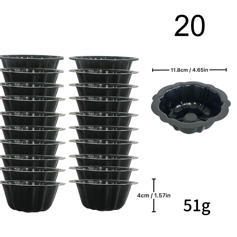 🥳REA! Mini-kakform i kolstål i form av en pumpa
