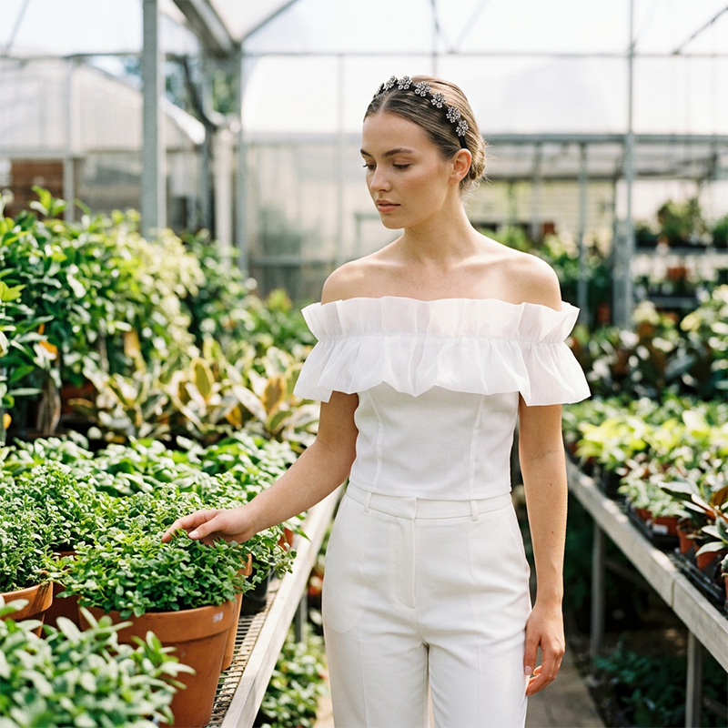 💥Set med vågformade kristallhårband – Lätt, halkfritt och flickaktigt hårsmycke, glittrande vågformade hårband med kristalldetaljer för bröllop och vardagsbruk, flickaktiga och feminina accessoare