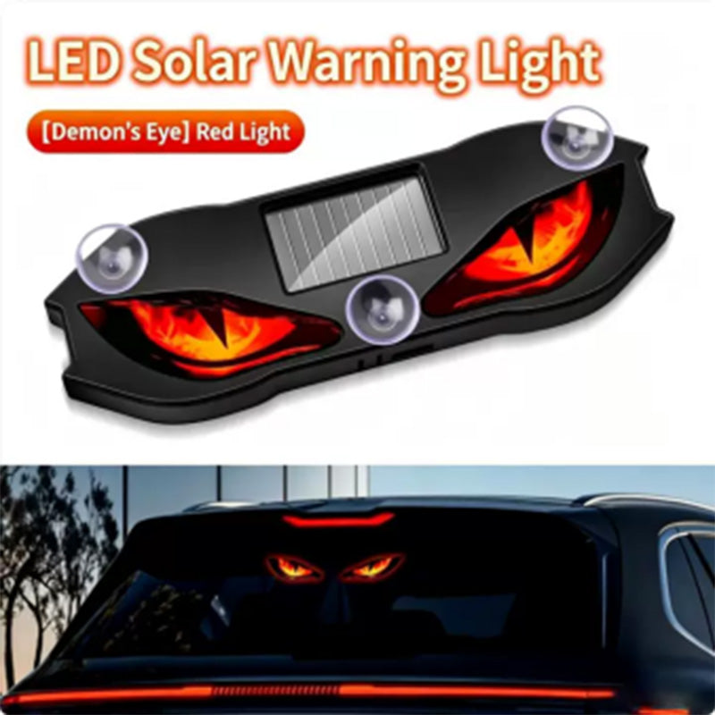 Solcellsdriven LED-säkerhetslampa för bila