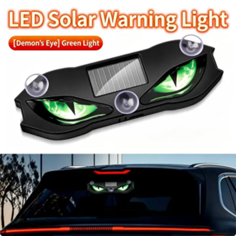 Solcellsdriven LED-säkerhetslampa för bila