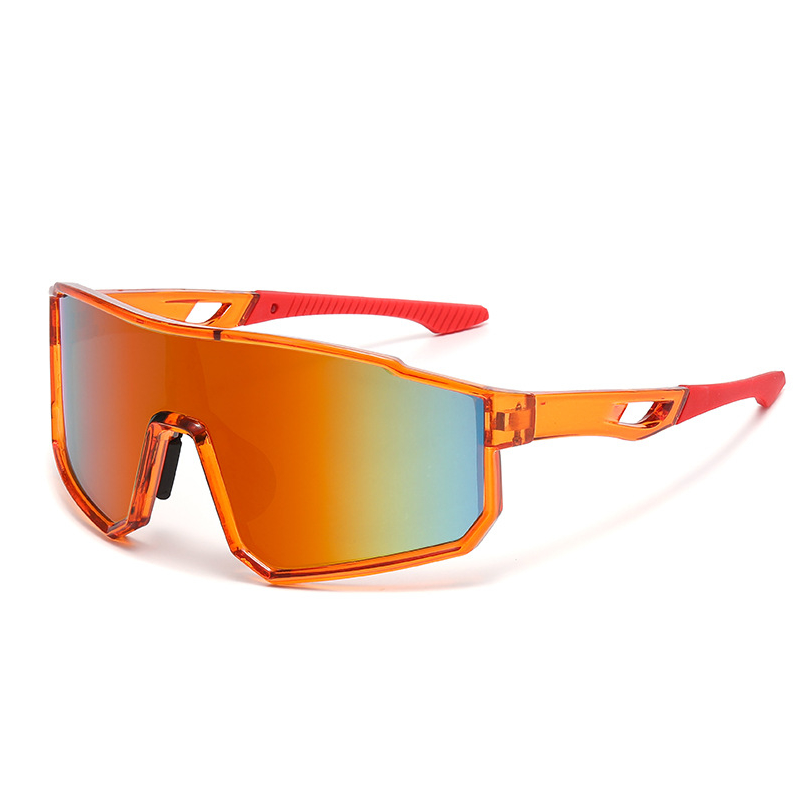 🕶️ Polariserade sportsolglasögon för män och kvinnor – UV400 och färgglada spegellinser