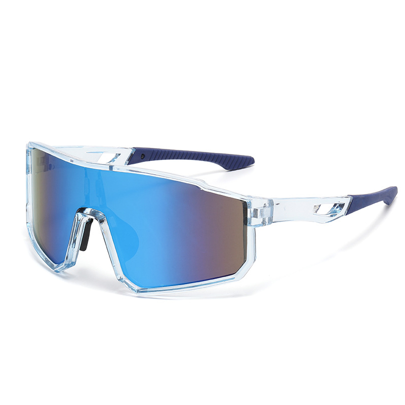 🕶️ Polariserade sportsolglasögon för män och kvinnor – UV400 och färgglada spegellinser