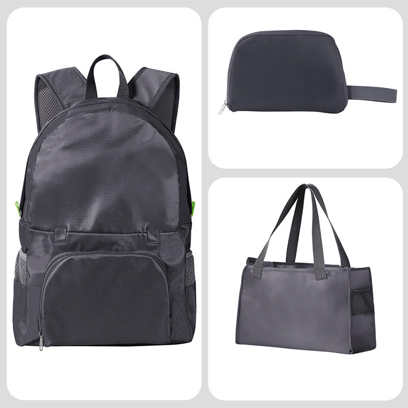🎒 50% RABATT NU! Hopfällbar 3‑i‑1-resväska – ryggsäck, handväska & tygväska i ett – lätt, vattentålig & perfekt för resor 🧳✨