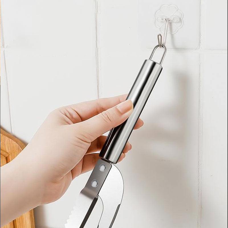 🔪 50% RABATT NU! Multifunktionell fiskkniv i rostfritt stål – ultravasst blad, tandad rygg för enkel fjällning & ergonomiskt handtag – perfekt för filéering, urtagning och örthackning 🐟✨