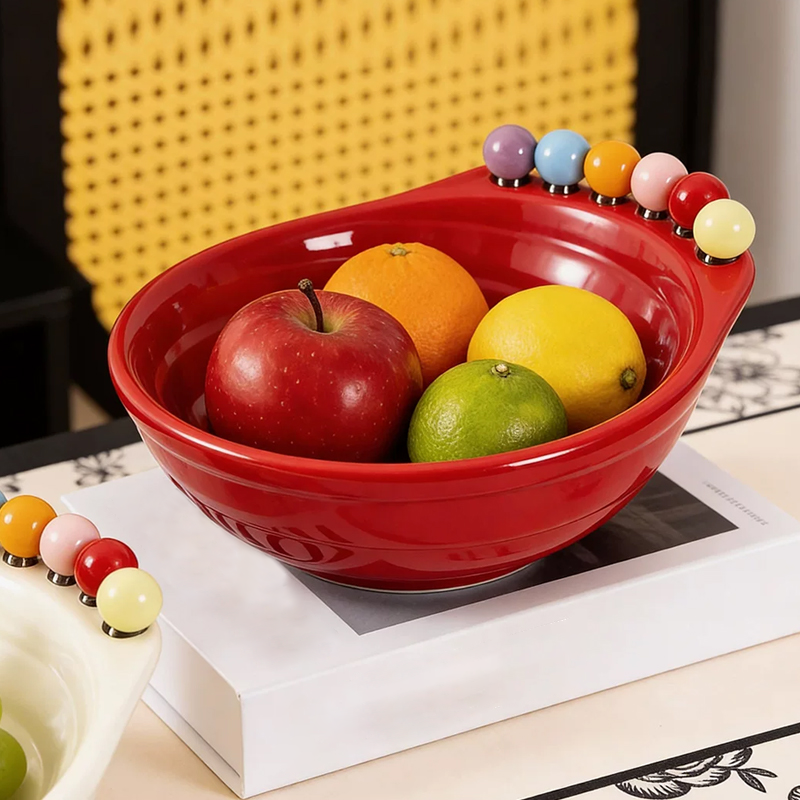 👣🍒 50% RABATT NU! Kreativ fotformad snacksåskål med integrerade fruktgafflar – lekfull, iögonfallande & perfekt för fest, myskvällar och vardag 🥜✨
