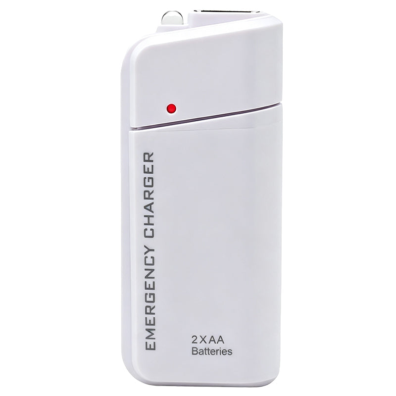 🔋 50% RABATT NU! Portabel nödladdare med AA-batterier – USB‑laddning, kompakt & med LED‑ficklampa – perfekt för resor, pendling och strömavbrott 💡📱