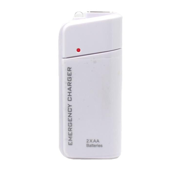 🔋 50% RABATT NU! Portabel nödladdare med AA-batterier – USB‑laddning, kompakt & med LED‑ficklampa – perfekt för resor, pendling och strömavbrott 💡📱
