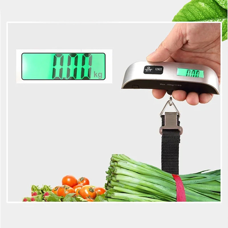 Bärbar LCD-skärm med bagagevå