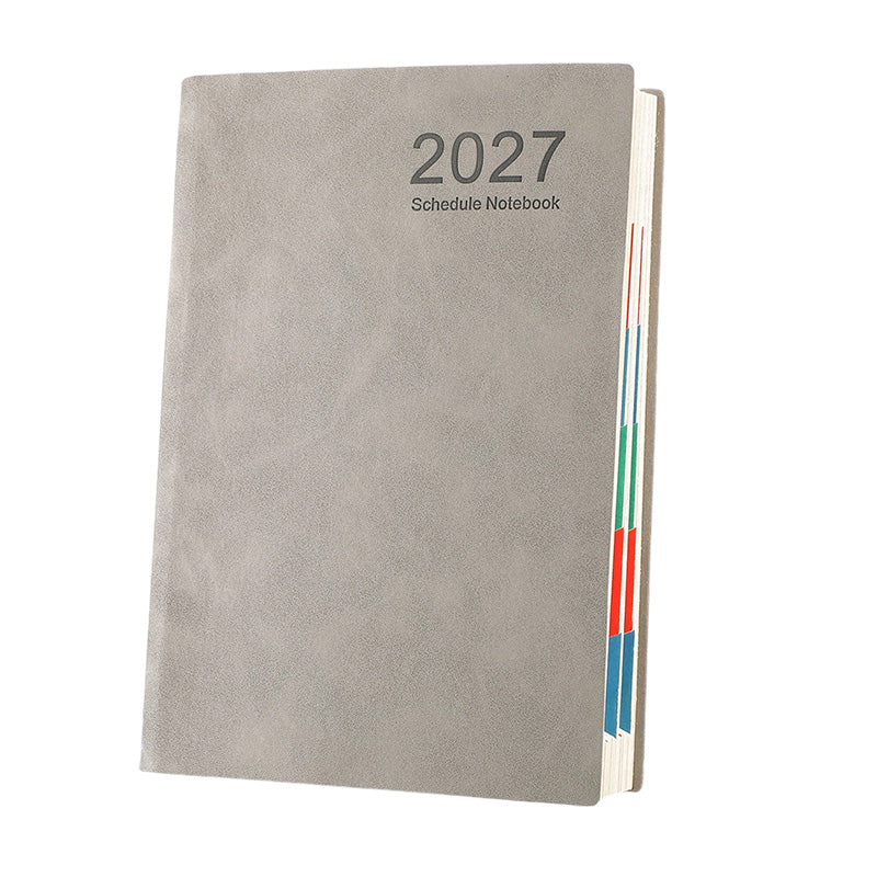 2027 Minimalistisk Daglig Planner Anteckningsbok