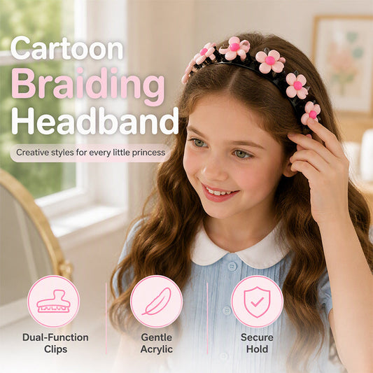 🔥🔥Köp 1 få 1 gratis🔥🔥🎀 Hårband med flätmönster – Enkelt och sött stylingtip